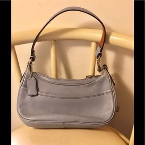 BOGO Sale$ - Lt blue Vintage Coach Bag